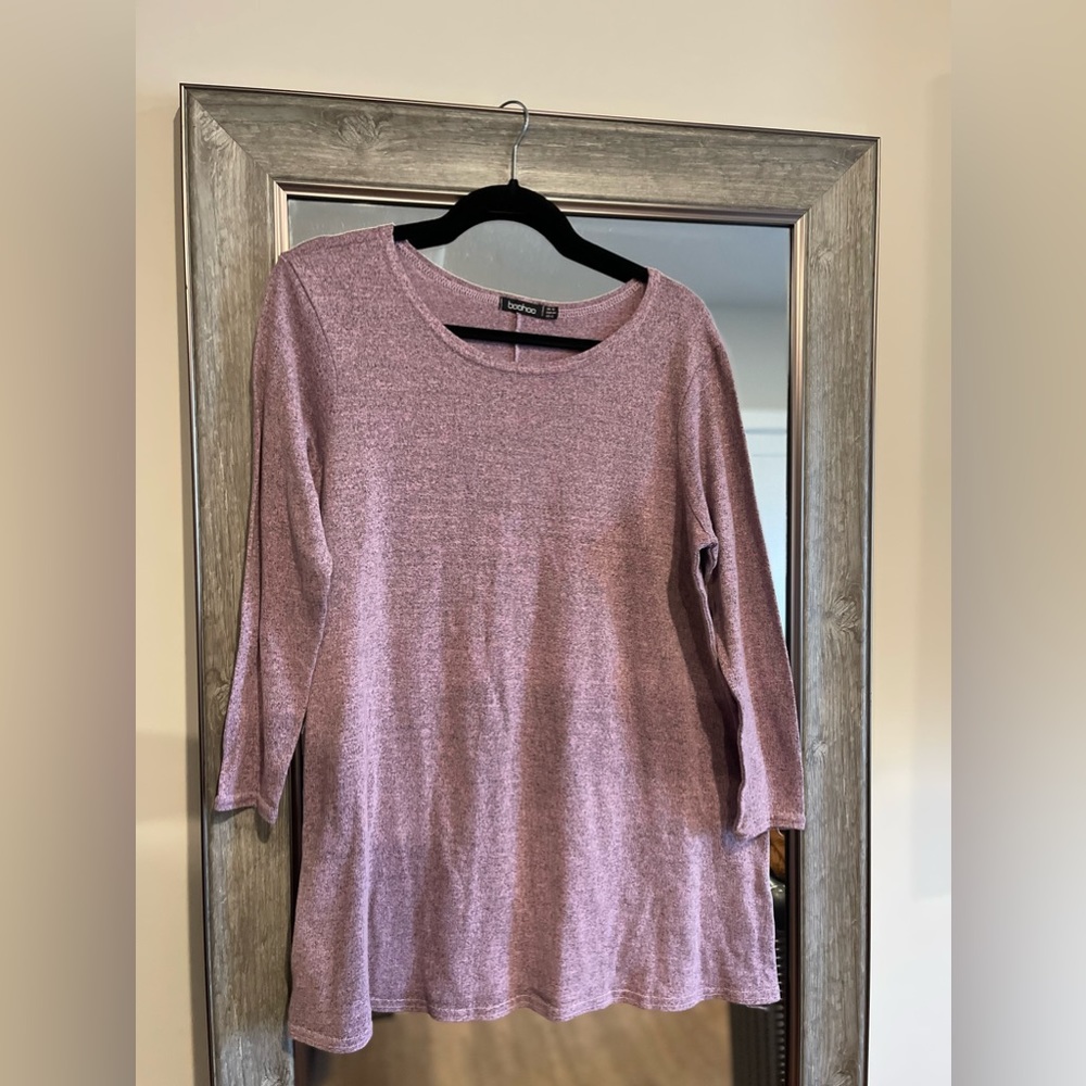 Boohoo Pink Long Sleeve